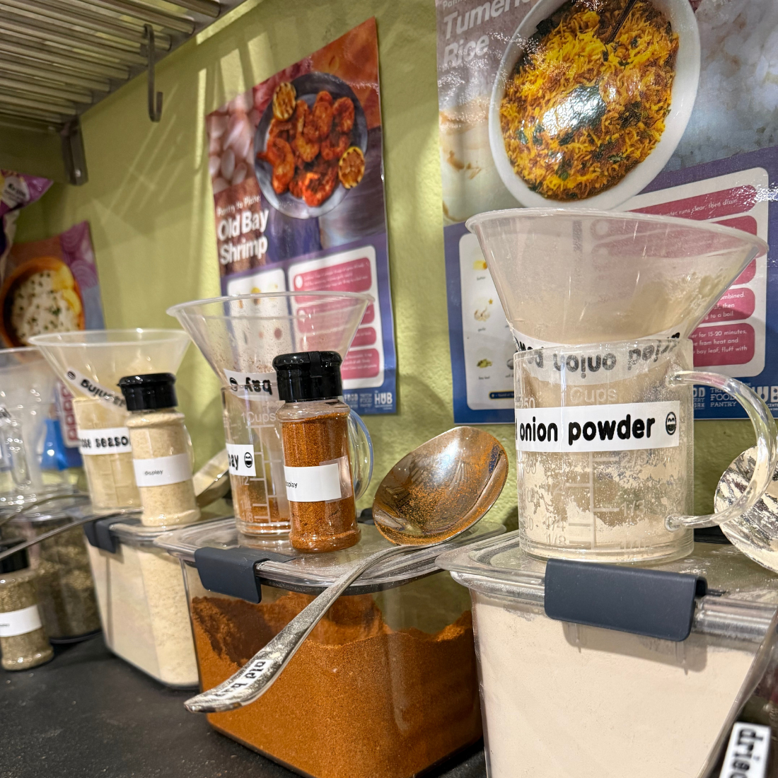 spice station at Student Center A